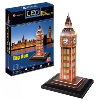 PUZZLE 3D LED ZEGAR BIG BEN 28 EL 5010
