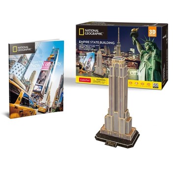 PUZZLE 3D NATIONAL GEO- EMPPIRE STATE BUILDING 977