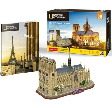 PUZZLE 3D NATIONAL GEO NOTR DAME DE PARIS 9865