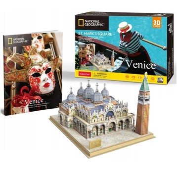 PUZZLE 3D NATIONAL GEO. WENECJA PLAC ŚW.MARKA 9803