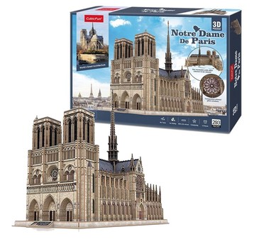 PUZZLE 3D NOTRE DAME DE PARIS 2606