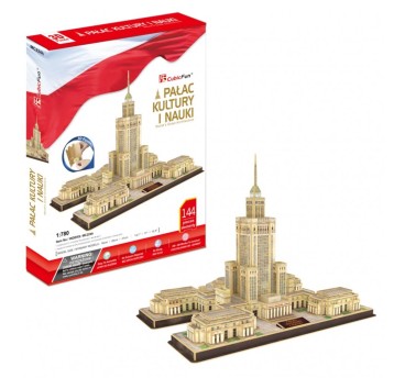 PUZZLE 3D PAŁAC KULTURY I NAUKI 144EL. 2248