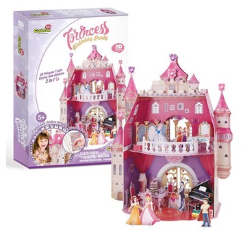 PUZZLE 3D PRINCESS BIRTHDAY PARTY 6221