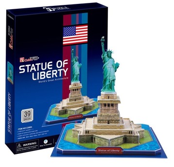 PUZZLE 3D STATUA WOLNOŚCI 40 EL. 0800