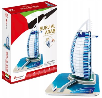 PUZZLE 3D WIEŻOWIEC BURJ.44EL.