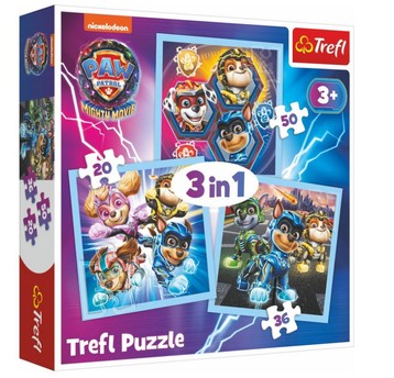PUZZLE 3W1 MOC MIGHTY PUPS PSI PATROL 34869