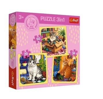 PUZZLE 3W1 RADOSNE MOMENTY 34906