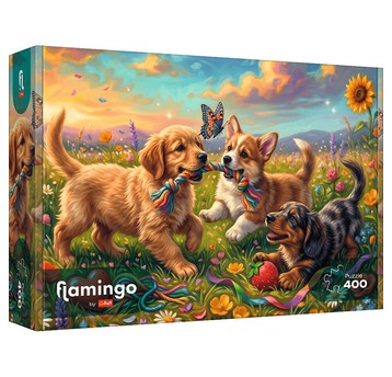 PUZZLE 400 SZCZENIĘCE FIGLE 11213