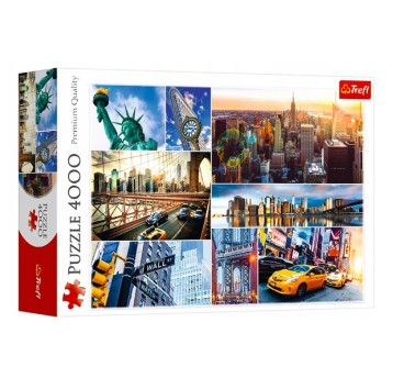 PUZZLE 4000 NOWY JORK KOLAŻ 45006