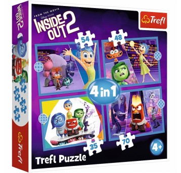 PUZZLE 4W1 EMOCJE RZĄDZĄ 34652