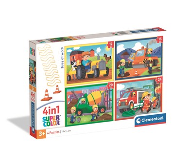 PUZZLE 4W1 NOLI BUSY AT WORK 7410