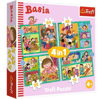 PUZZLE 4W1 PRZYGODY BASI 34606