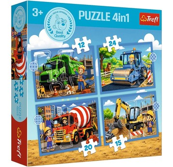 PUZZLE 4W1 WAKACYJNY KLIMAT 34689