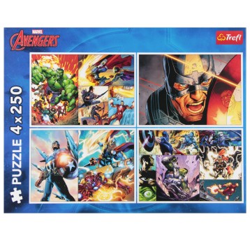 PUZZLE 4X250 BOHATERSKIE DNI 13309