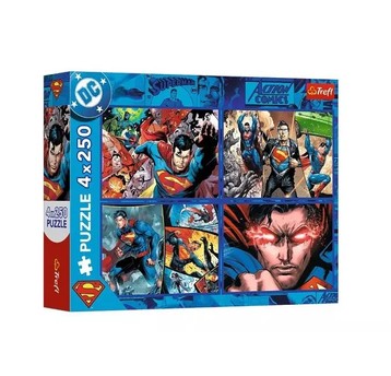 PUZZLE 4X250 ODWAGA SUPERMANA 13340