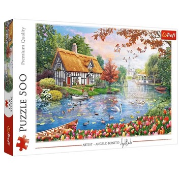 PUZZLE 500 CICHA PRZYSTAŃ 37476