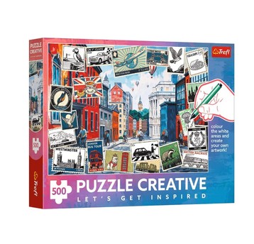 PUZZLE 500 CREATIVE POZDROWIENIA Z LONDYNU 37563