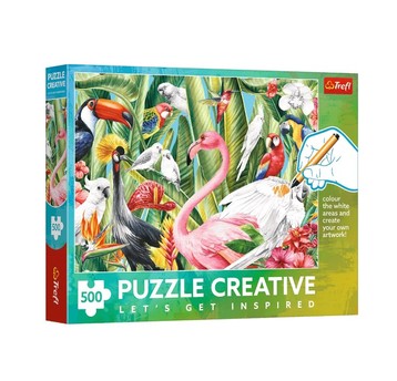 PUZZLE 500 CREATIVE RAJSKIE PTAKI 37564