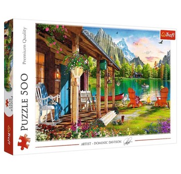 PUZZLE 500 DOMEK W GÓRACH 37408