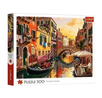 PUZZLE 500 FSC WENECJA O ZACHODZIE SŁOŃCA 37556
