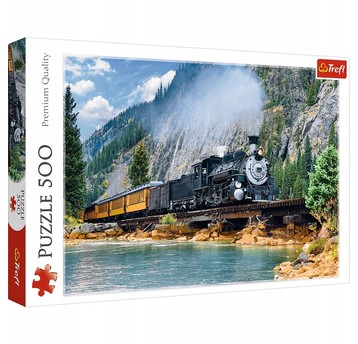 PUZZLE 500 GÓRSKI POCIĄG 37379