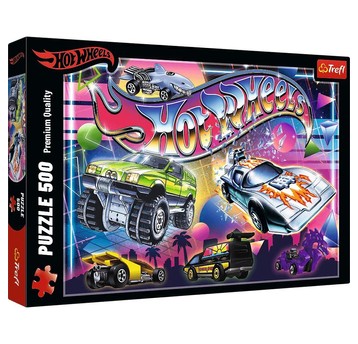 PUZZLE 500 HOT WHEELS LATA 80TE 37538
