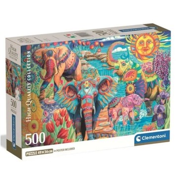 PUZZLE 500 HQC ELEPHANTS' CARNIVAL 2025 5723