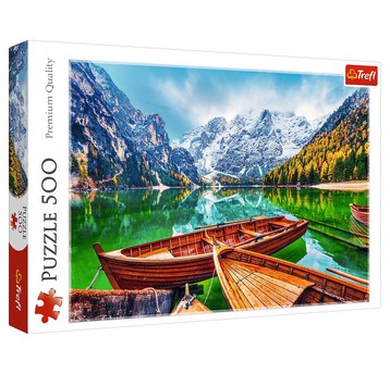 PUZZLE 500 JEZIORO BRAIES WŁOCHY 37486