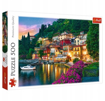 PUZZLE 500 JEZIORO COMO WŁOCHY 37290