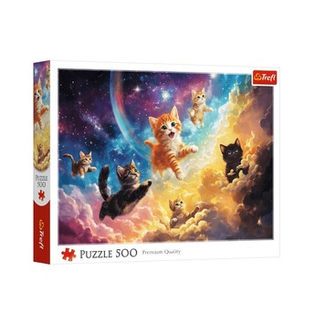 PUZZLE 500 KOSMICZNE KOTKI 37557