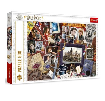 PUZZLE 500 PAMIĄTKI Z HOGWARTU 37400