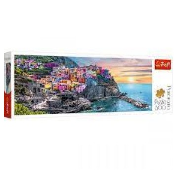 PUZZLE 500 PANOR VERNAZZA O ZACHODZIE SŁOŃCA 29516