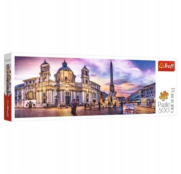 PUZZLE 500 PANORAMA PIAZZA NAVONA RZYM 29501