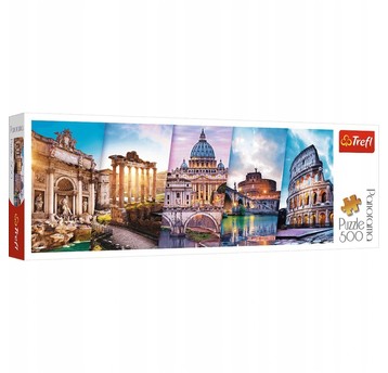 PUZZLE 500 PANORAMA PODRÓŻ DO WŁOCH 29505