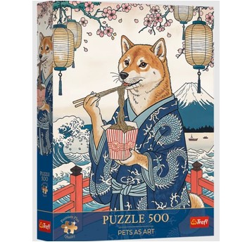 PUZZLE 500 PREMIUM MAKARONOWA MEDYTACJA SHIBY37628