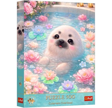 PUZZLE 500 PREMIUM PLUS SŁODKA FOKA 37642