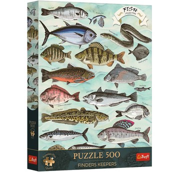 PUZZLE 500 PREMIUM RYBY 37609