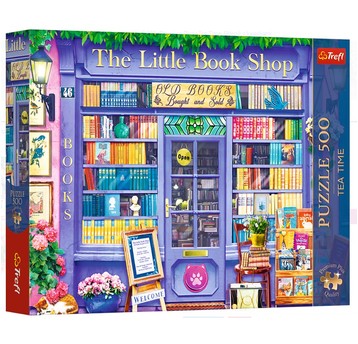 PUZZLE 500 PREMIUM SKLEPIK Z KSIĄŻKAMI 37622