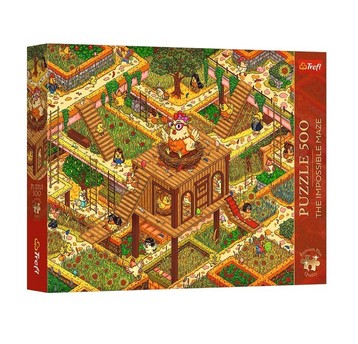 PUZZLE 500 PREMIUM ŚMIESZNE KURCZAKI 37629