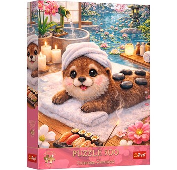 PUZZLE 500 PREMIUM UROCZA WYDRA 37643