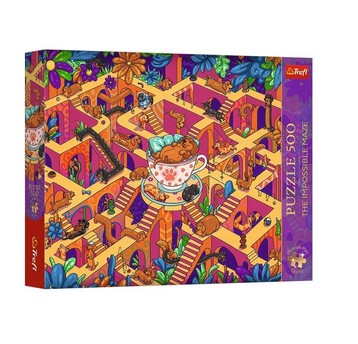 PUZZLE 500 PREMIUM WESOŁE JAMNIKI 37630