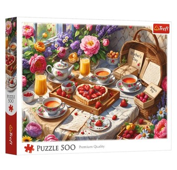 PUZZLE 500 SŁODKOŚCI NA DZIEŃ MAMY 37560