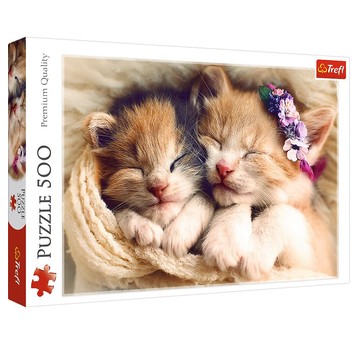 PUZZLE 500 ŚPIĄCE KOTKI 37271