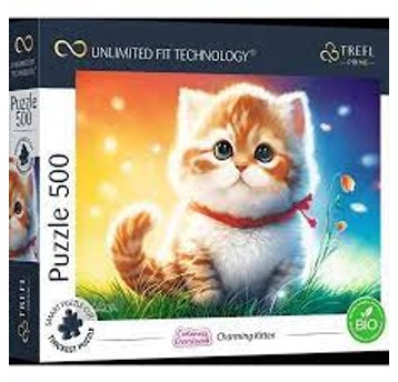 PUZZLE 500 UFT CHARMING KITTEN 37463