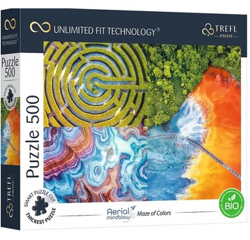 PUZZLE 500 UFT MAZE OF COLLORS 37460