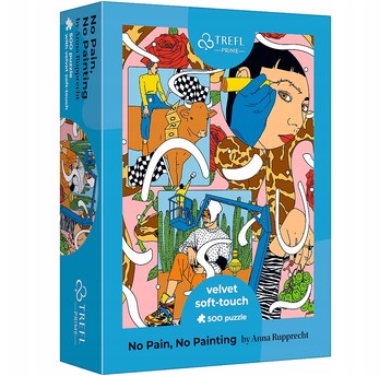 PUZZLE 500 UFT VELVET NO PAIN NO PAINTING 37423