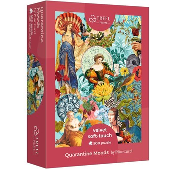 PUZZLE 500 UFT VELVET QUARANTINE MOODS 37419