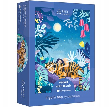PUZZLE 500 UFT VELVET TIGER'S NAP 37424