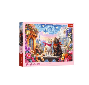 PUZZLE 500 ZAKOCHANE MRUCZKI 37553
