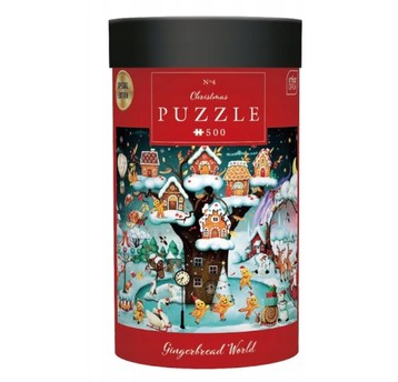 PUZZLE 500EL. CHRISTMAS 4 GINGERBREAD WORLD 6044